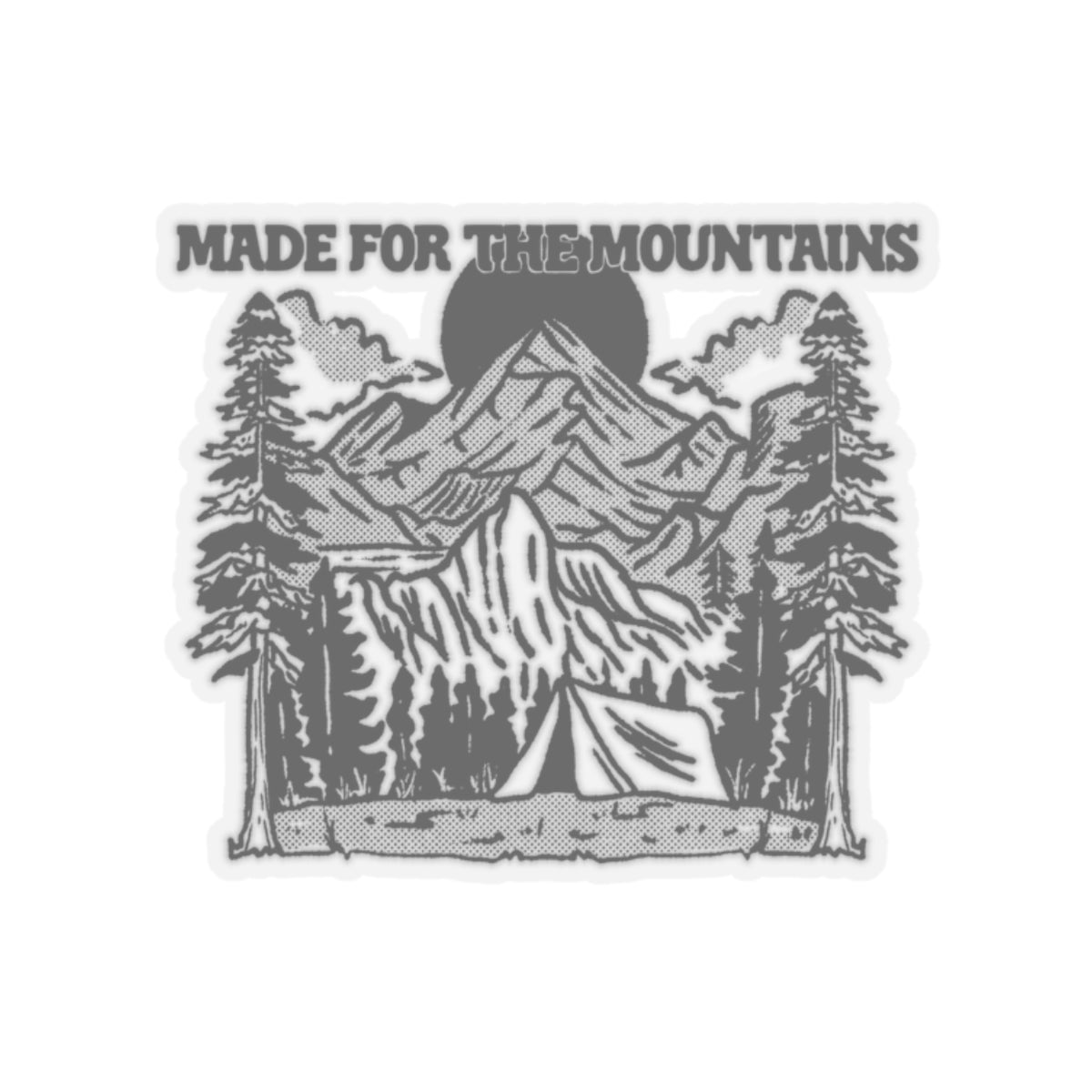 Mountain Sticker