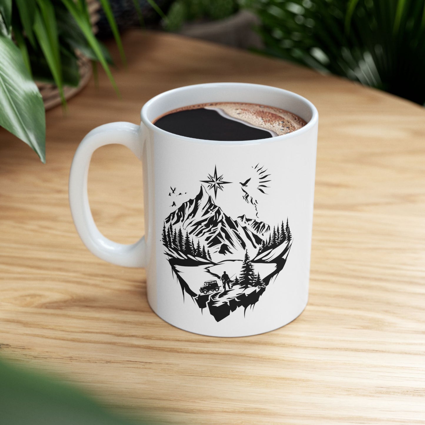 Black and White Mug